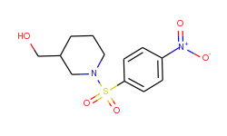 {1-[(4-nitrophenyl)sulfonyl]-3-piperidinyl}methanol