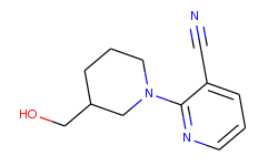 3-Hydroxymethyl-3,4,5,6-tetrahydro-2H-[1,2']bipyridinyl-3'-carbonitrile