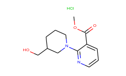 3-Hydroxymethyl-3,4,5,6-tetrahydro-2H-[1,2']bipyridinyl-3'-carboxylic acid methyl ester hydrochlorid