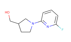 (1-(6-fluoropyridin-2-yl)pyrrolidin-3-yl)methanol