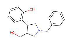 2-[1-benzyl-4-(hydroxymethyl)tetrahydro-1h-pyrrol-3-yl]benzenol