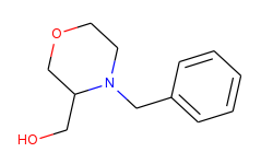 3-Morpholinemethanol, 4-(phenylmethyl)-