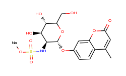 4-Methylumbelliferyl 2-Sulfamino-2-deoxy-α-D-glucopyranoside Sodium Salt