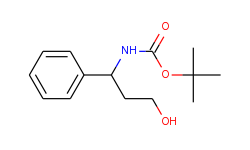 Carbamic acid, (3-hydroxy-1-phenylpropyl)-, 1,1-dimethylethyl ester