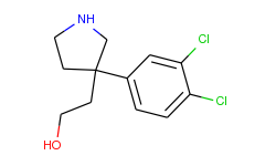 2-(3-(3,4-dichlorophenyl)pyrrolidin-3-yl)ethanol