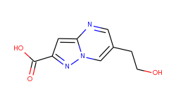 6-(2-hydroxy-ethyl)-pyrazolo[1,5-a]pyrimidine-2-carboxylic acid