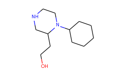 2-(1-cyclohexyl-2-piperazinyl)ethanol