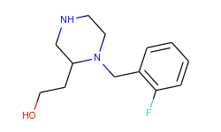2-[1-(2-fluorobenzyl)-2-piperazinyl]ethanol