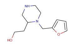 2-[1-(2-furylmethyl)-2-piperazinyl]ethanol