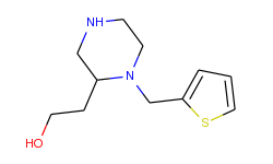 2-[1-(2-thienylmethyl)-2-piperazinyl]ethanol