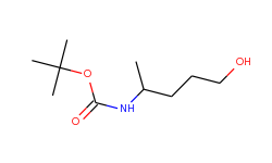 Carbamic acid, (4-hydroxy-1-methylbutyl)-, 1,1-dimethylethyl ester