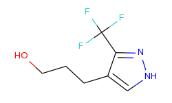 3-[3-(trifluoromethyl)-1h-pyrazol-4-yl]-1-propanol
