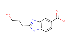 2-(3-hydroxy-propyl)-1h-benzoimidazole-5-carboxylic acid