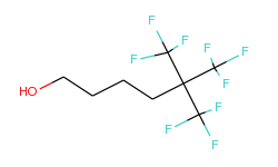 5,5-bis(trifluoromethyl)-6,6,6-trifluoro-hexan-1-ol