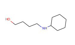 4-cyclohexylamino-butan-1-ol
