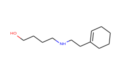 4-{[2-(1-cyclohexen-1-yl)ethyl]amino}-1-butanol