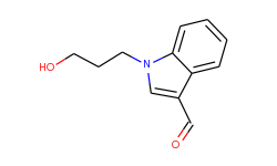 1-(3-hydroxy-propyl)-1h-indole-3-carbaldehyde