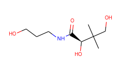 Butanamide, 2,4-dihydroxy-N-(3-hydroxypropyl)-3,3-dimethyl-, (2R)-