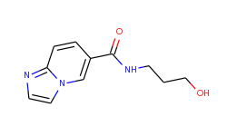 n-(3-hydroxypropyl)imidazo[1,2-a]pyridine-6-carboxamide