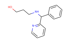 3-[(phenyl-pyridin-2-yl-methyl)-amino]-propan-1-ol