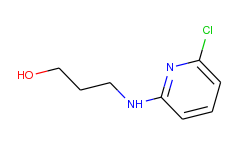 3-[(6-chloro-2-pyridinyl)amino]-1-propanol