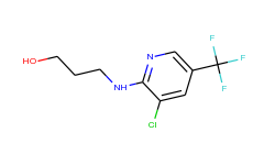3-{[3-chloro-5-(trifluoromethyl)-2-pyridinyl]-amino}-1-propanol