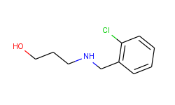 3-(2-chloro-benzylamino)-propan-1-ol