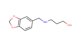 3-[(benzo[1,3]dioxol-5-ylmethyl)-amino]-propan-1-ol