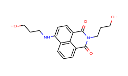 2-(3-Hydroxypropyl)-6-[(3-hydroxypropyl)amino]-1H-benz[de]isoquinoline-1,3(2H)-dione