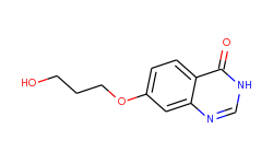 7-(3-hydroxypropoxy)quinazolin-4(3h)-one