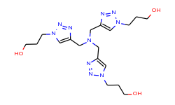 1H-1,2,3-Triazole-1-propanol, 4,4',4''-[nitrilotris(methylene)]tris-
