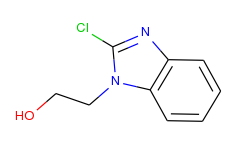 2-(2-chloro-benzoimidazol-1-yl)-ethanol