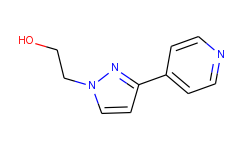 2-(3-(pyridin-4-yl)-1h-pyrazol-1-yl)ethanol