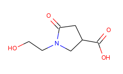 1-(2-hydroxyethyl)-5-oxopyrrolidine-3-carboxylic acid
