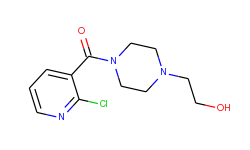 (2-chloro-3-pyridinyl)[4-(2-hydroxyethyl)-1-piperazinyl]methanone