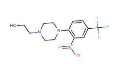 2-{4-[2-nitro-4-(trifluoromethyl)phenyl]-piperazino}-1-ethanol