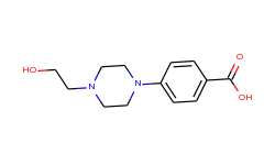 4-[4-(2-hydroxy-ethyl)-piperazin-1-yl]-benzoic acid