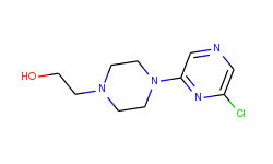 2-[4-(6-chloro-2-pyrazinyl)-1-piperazinyl]-1-ethanol