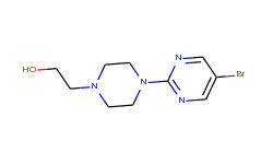 2-[4-(5-bromopyrimidin-2-yl)piperazin-1-yl]ethanol