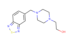 2-[4-(2,1,3-benzothiadiazol-5-ylmethyl)-piperazino]-1-ethanol