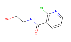 2-chloro-n-(2-hydroxyethyl)nicotinamide