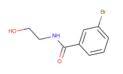 3-bromo-n-(2-hydroxyethyl)benzamide
