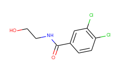 3,4-dichloro-n-(2-hydroxyethyl)benzenecarboxamide