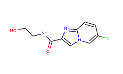 6-chloro-n-(2-hydroxyethyl)imidazo[1,2-a]pyridine-2-carboxamide