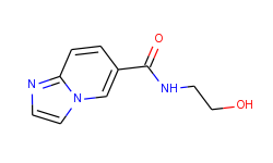 n-(2-hydroxyethyl)imidazo[1,2-a]pyridine-6-carboxamide