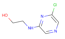 2-[(6-chloro-2-pyrazinyl)amino]-1-ethanol