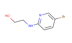 2-[(5-bromo-2-pyridinyl)amino]-1-ethanol