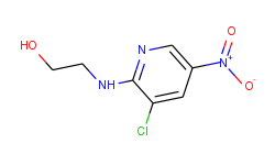 2-[(3-chloro-5-nitro-2-pyridinyl)amino]-1-ethanol