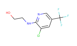 2-{[3-chloro-5-(trifluoromethyl)-2-pyridinyl]-amino}-1-ethanol