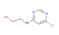 2-[(6-chloro-4-pyrimidinyl)amino]-1-ethanol